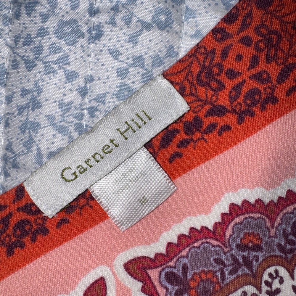 Garnet Hill Multicolor Paisley Maxi Dress - Picture 3 of 3